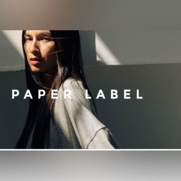 Paper Label Tie Front Boxy Tee - Picture 2 of 8